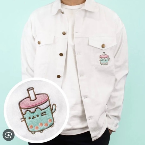 Pusheen Jackets & Blazers - Pusheen Denim Jacket